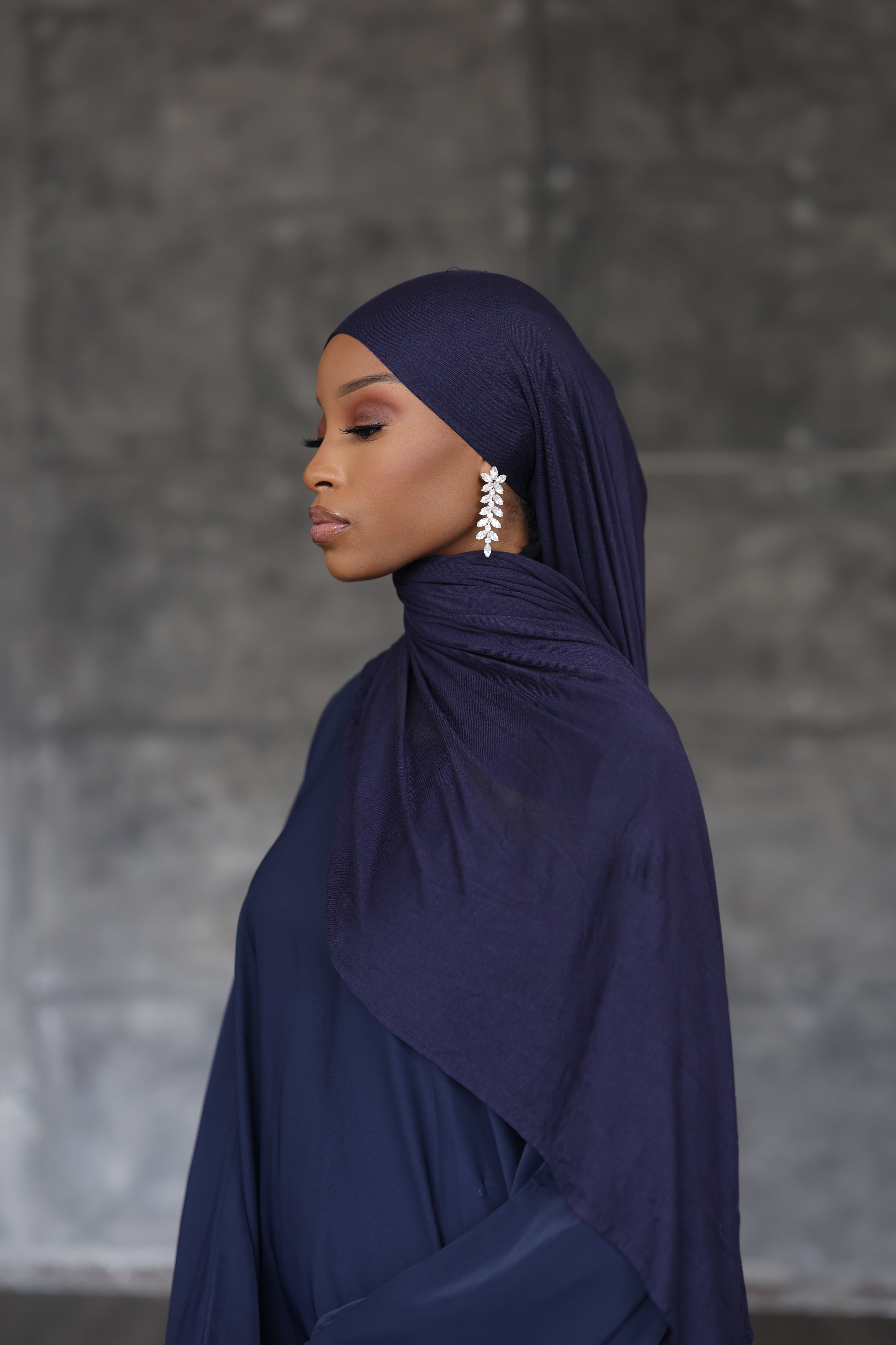 Navy Blue (Jersey) A.SumayahShop LLC Navy Blue (Jersey) A.SumayahShop LLC