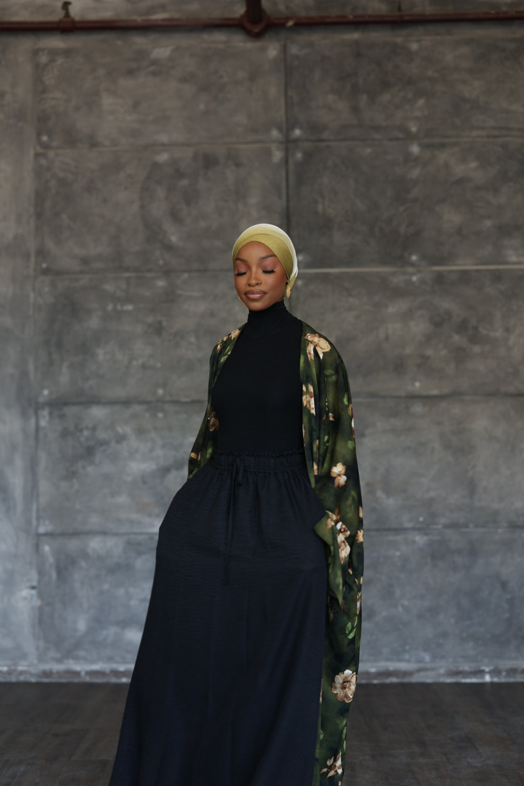 PREORDER (Black) Maxi Skirt