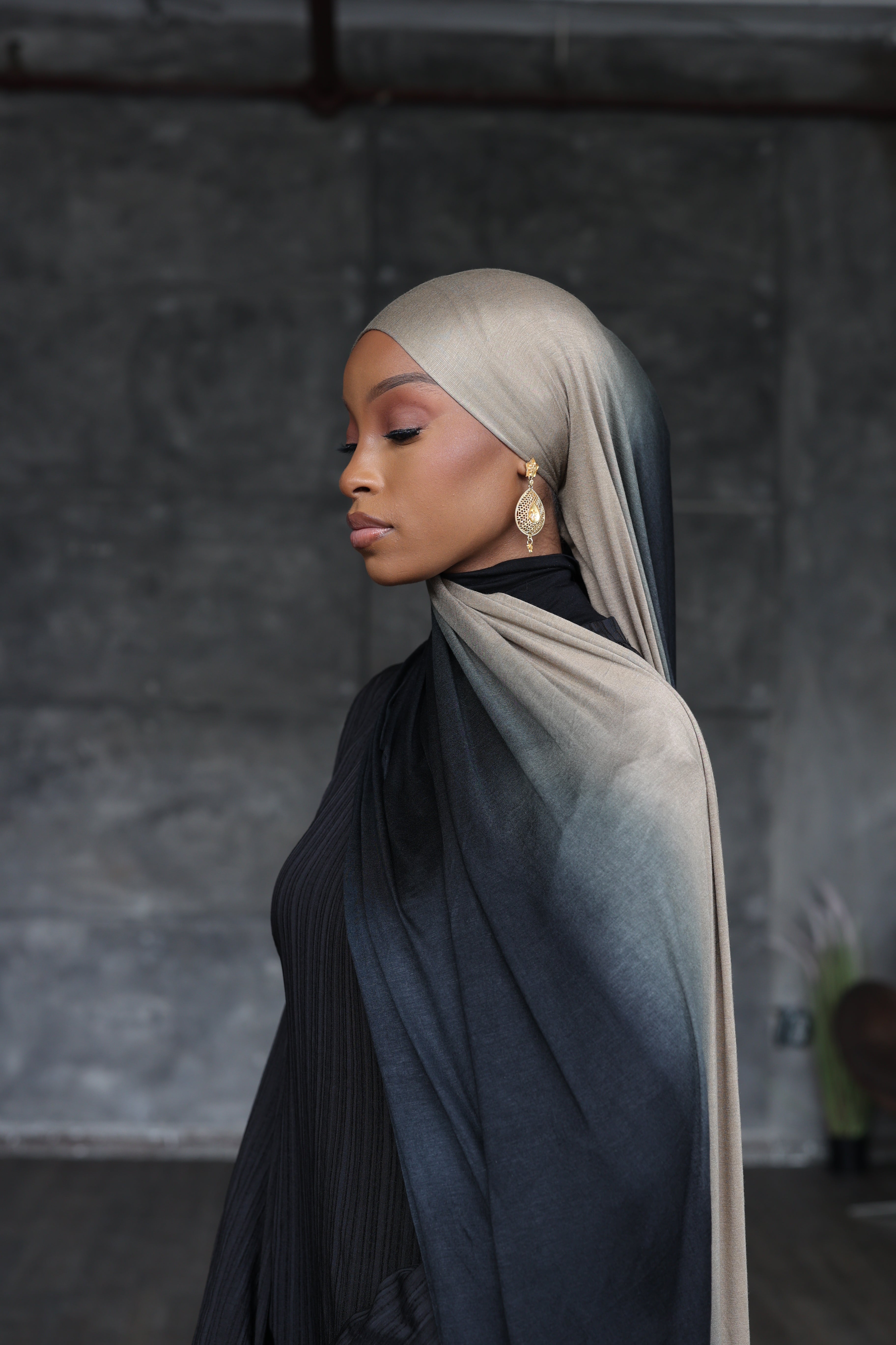 Black Ombre (Jersey)