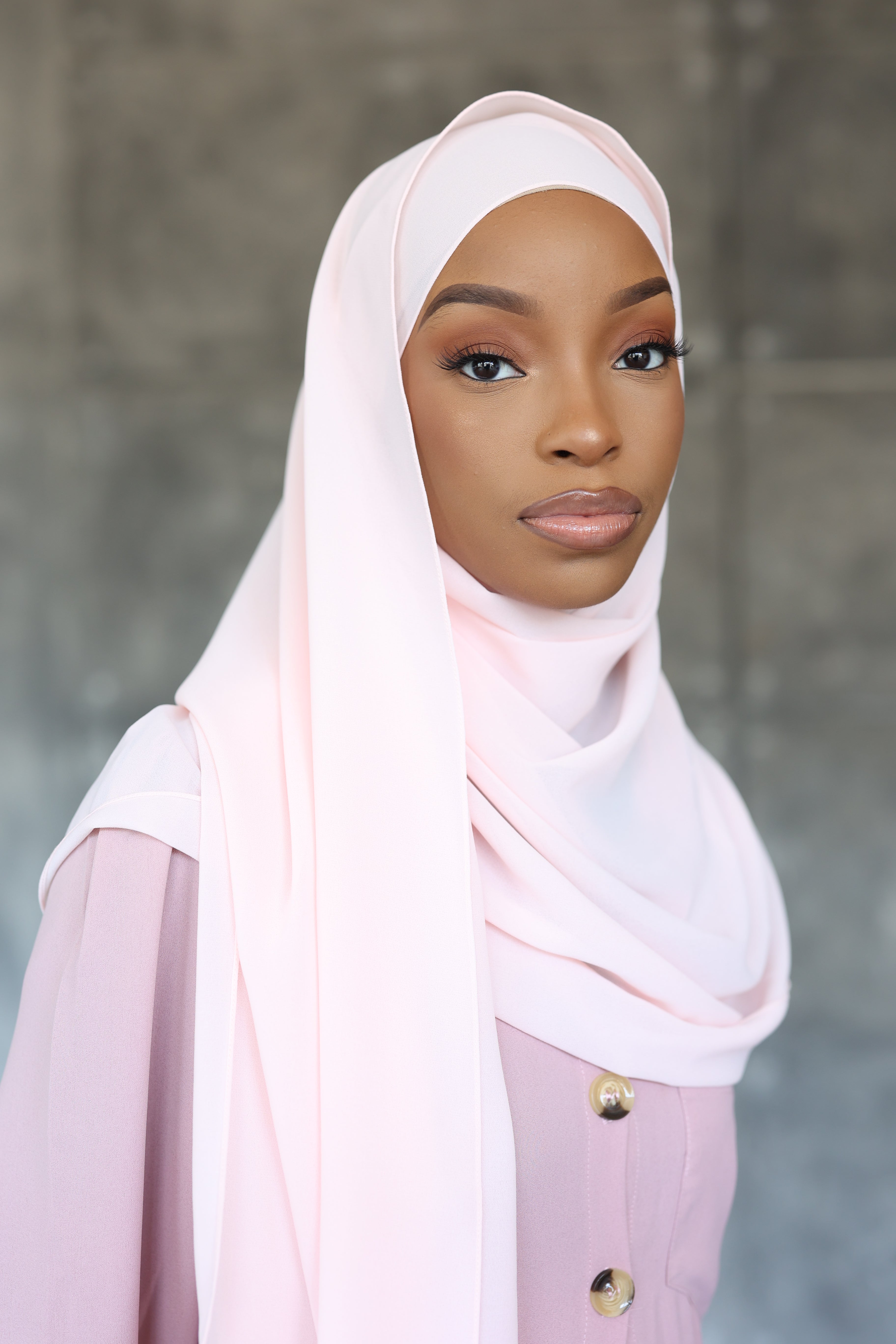 Light Pink Hijab (Chiffon)
