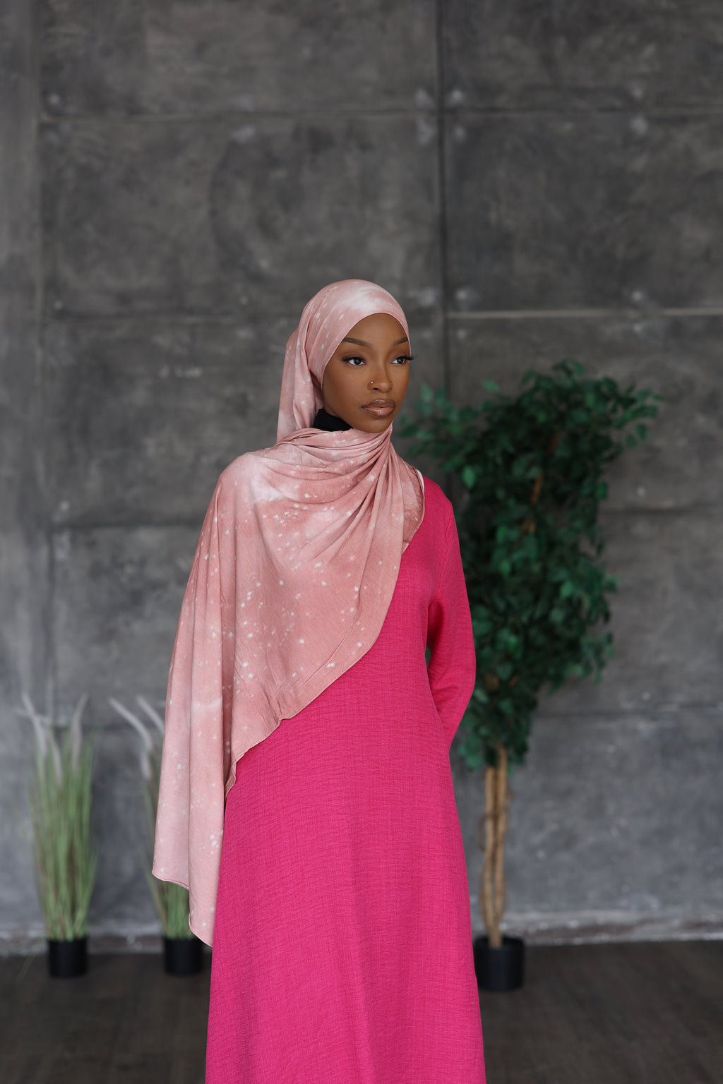 Pink Polka (Printed Jersey)