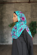 (Green) SARA Hijab (Chiffon)