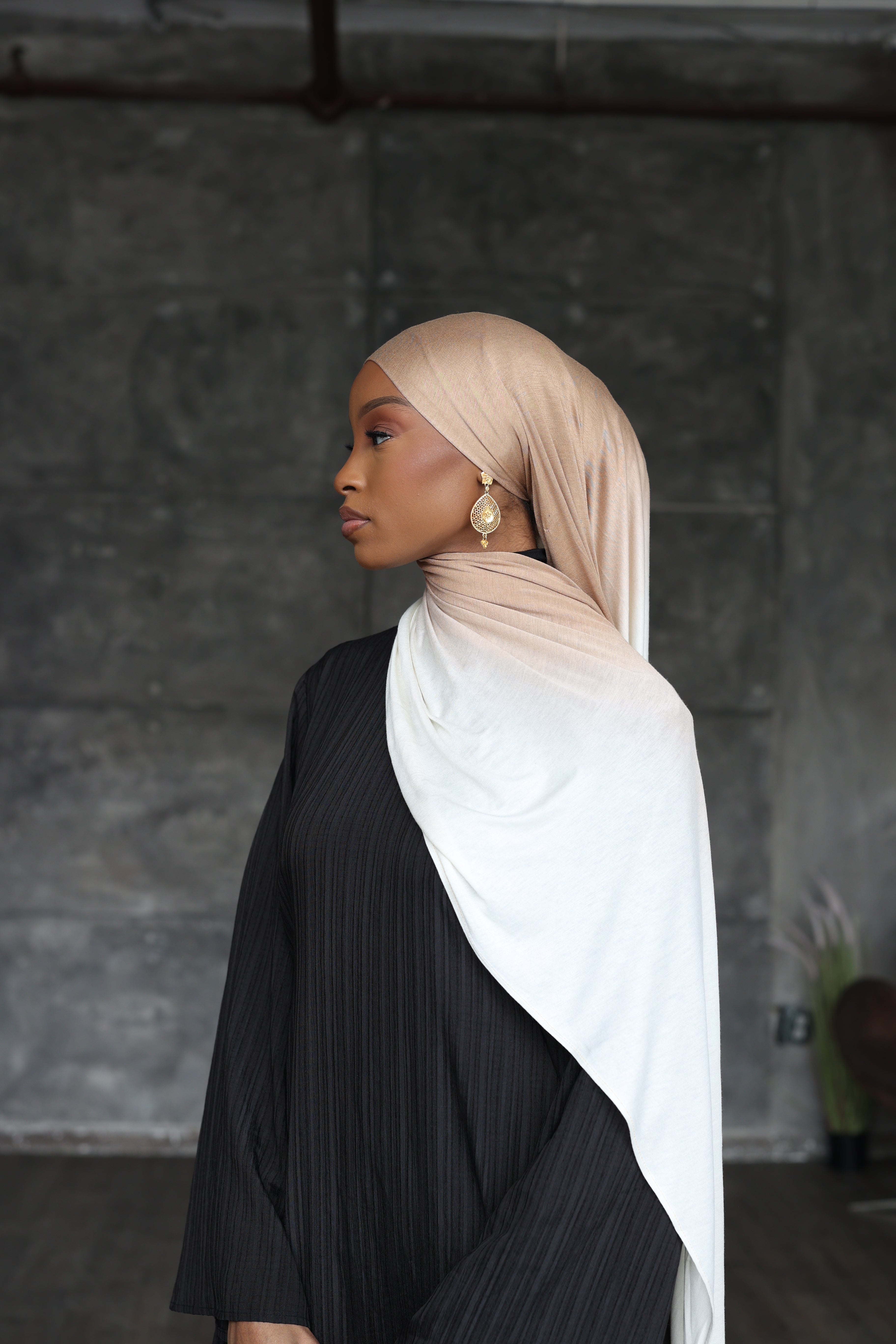 Beige Ombre (Jersey)