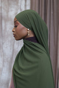 Olive Hijab (Chiffon)