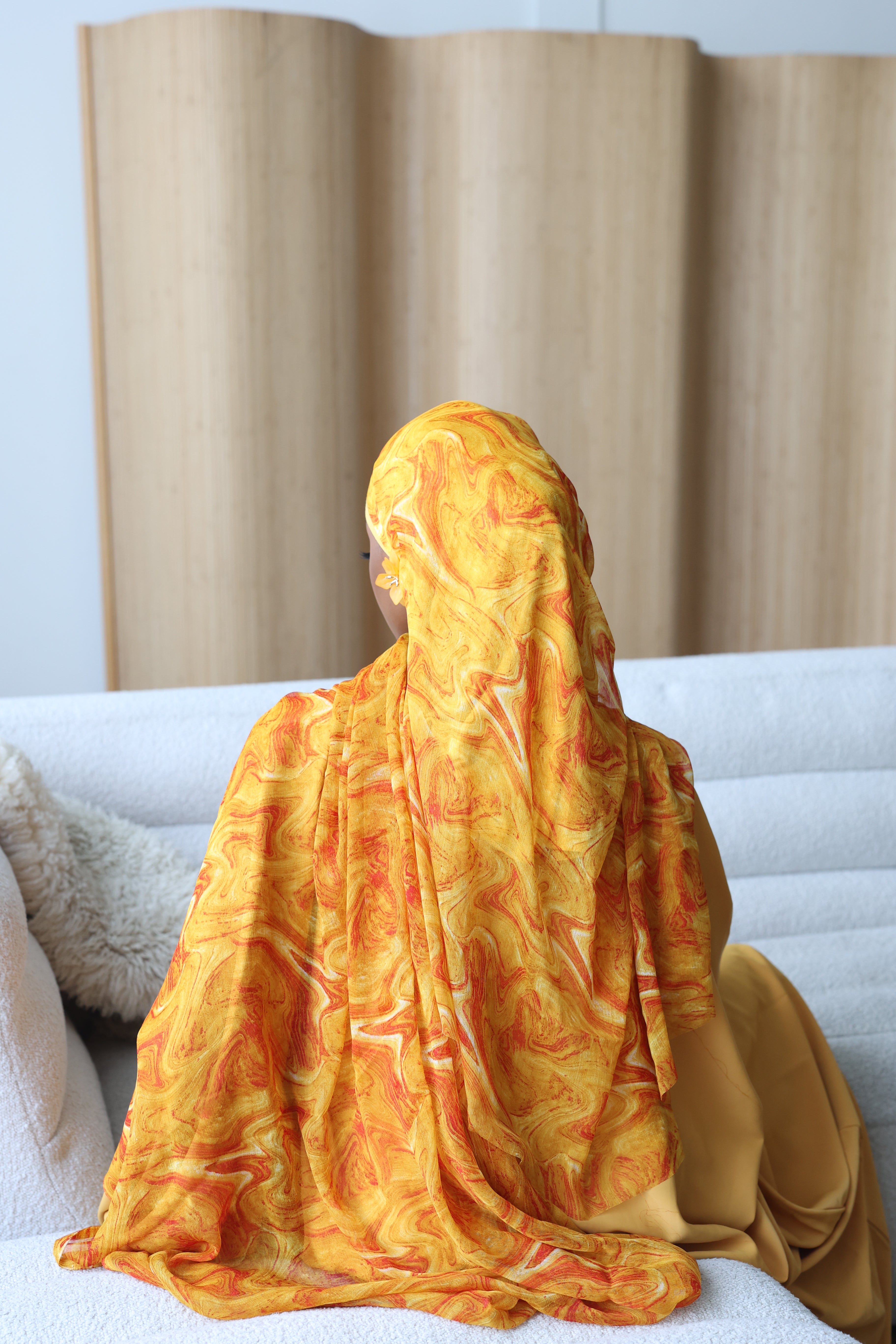 Yellow ARYA Hijab (Chiffon)