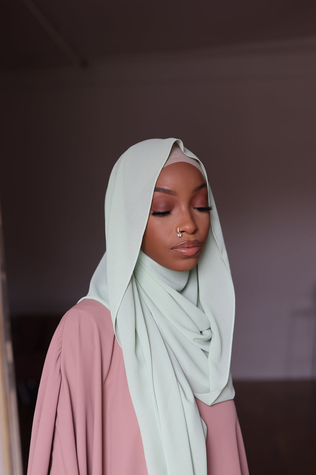 Mint Hijab (Chiffon)