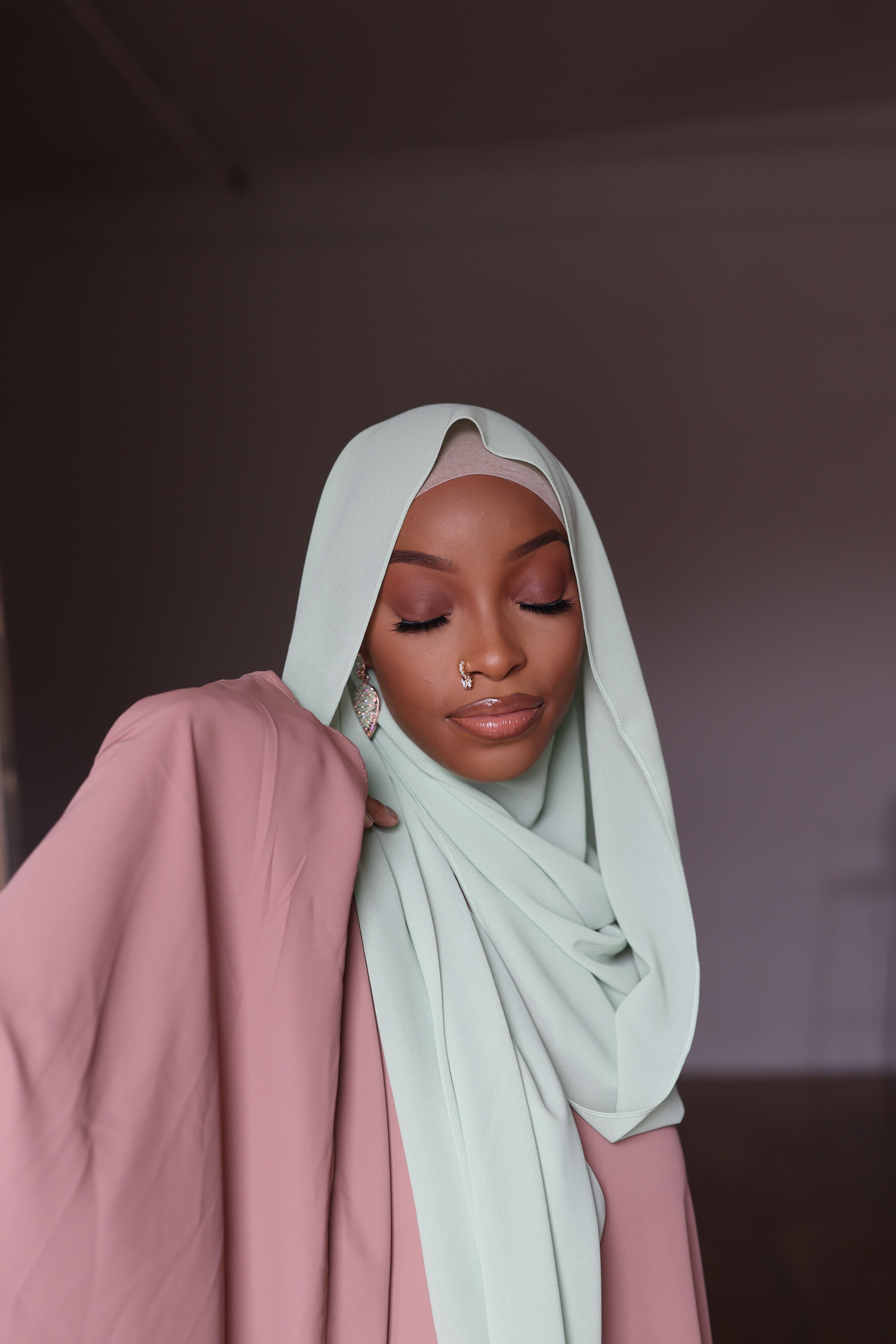 Mint Hijab (Chiffon)