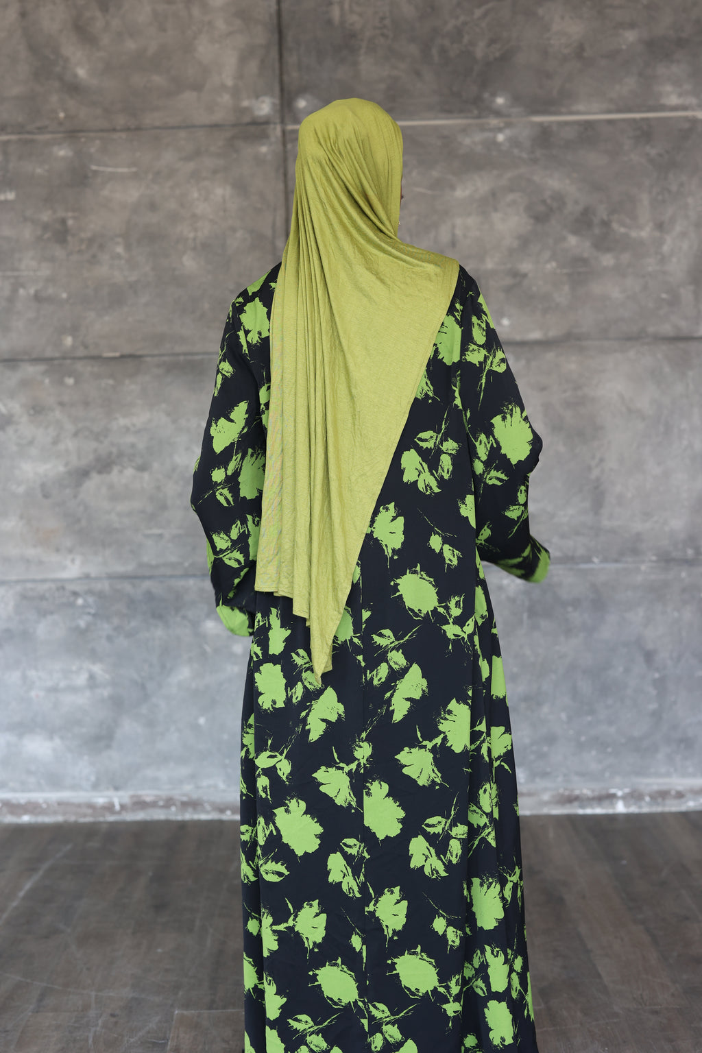 Floral Flare Sleeve Dress