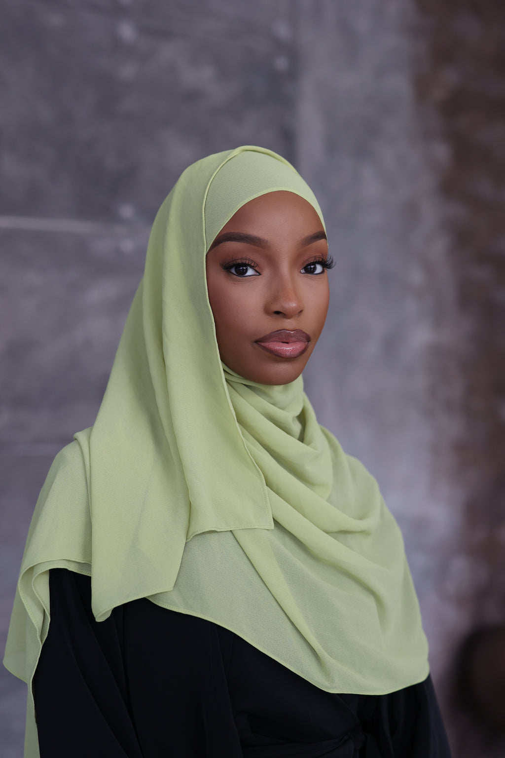 Lime Green Hijab (Chiffon)