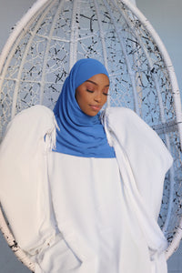 Blue Hijab (Chiffon)
