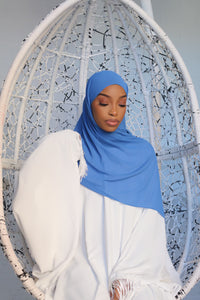 Blue Hijab (Chiffon)