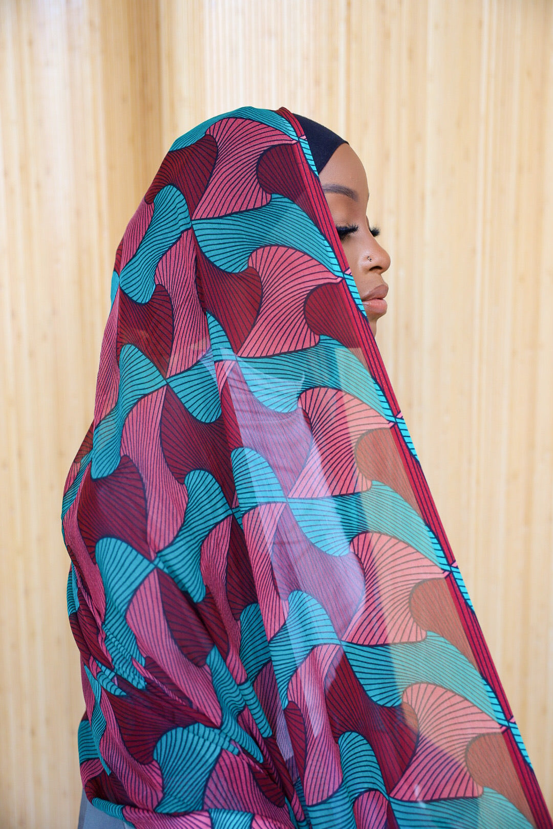 Pink JAMIA Hijab (Chiffon)