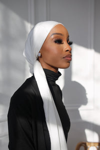 (White) Satin Hijab