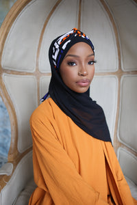 Black Hijab (Chiffon)
