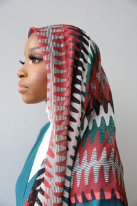 Red SAHAR Hijab (Chiffon)