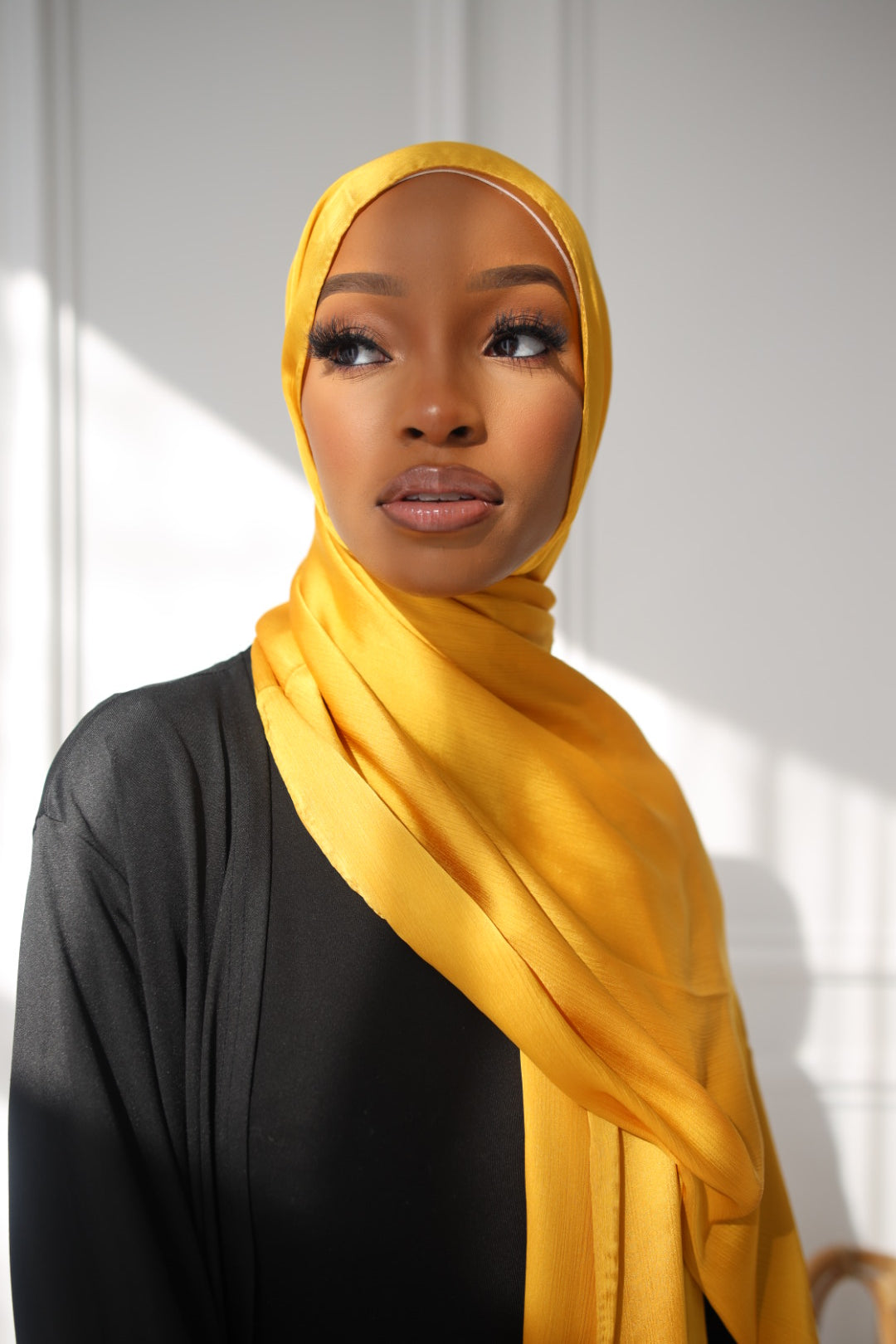 (Gold) Satin Hijab